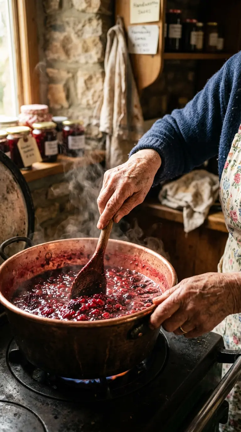 Preparación artesanal de productos de Sabores de la ABU